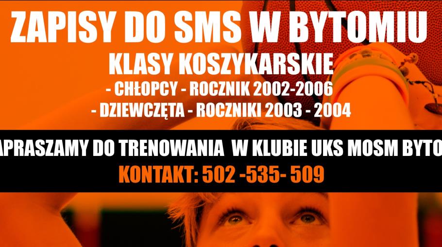 Nabór do SMS w Bytomiu i UKS MOSM Bytom