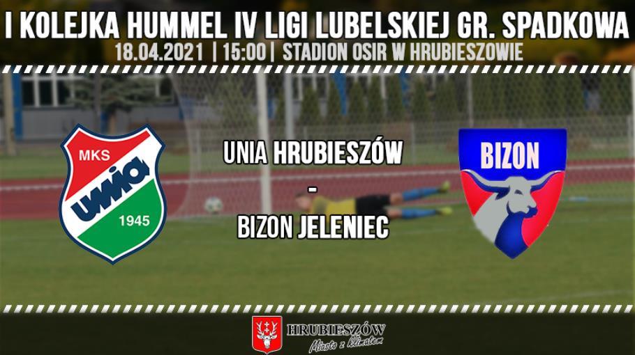 Unia Hrubieszów 0-7 Bizon Jeleniec.