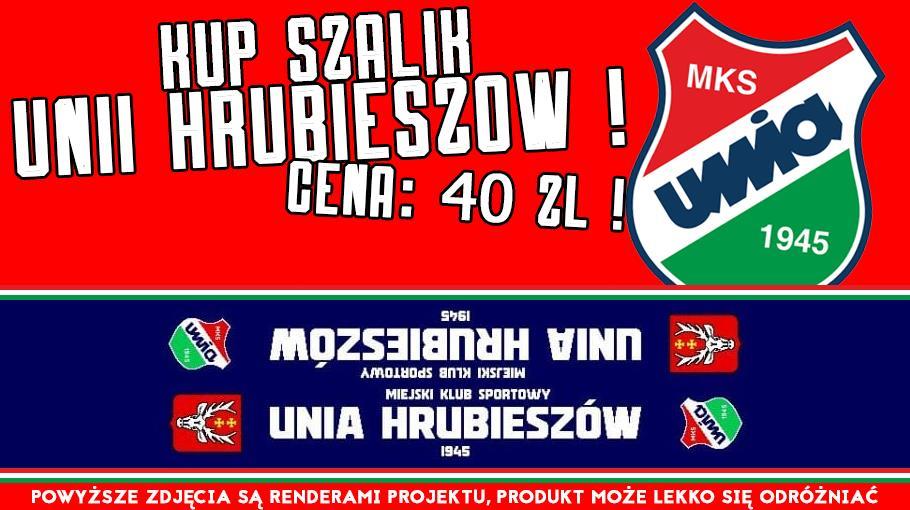 Rusza sprzedaż szalików Unii Hrubieszów!