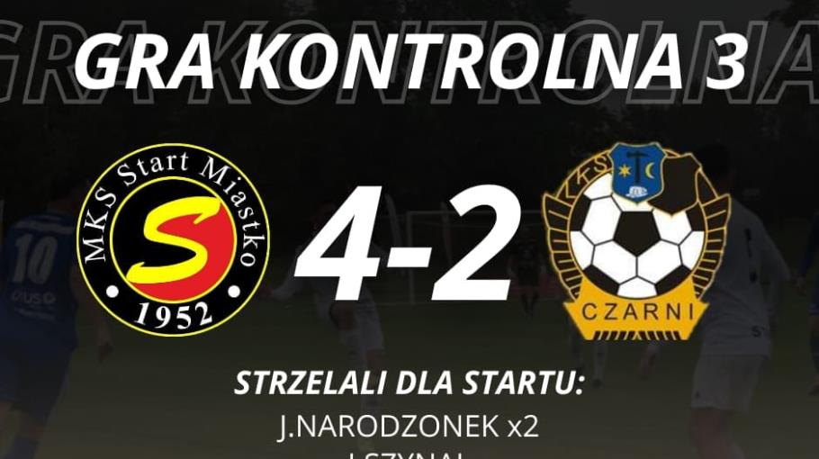 MKS Start Miastko vs Czarni Czarne Sparing