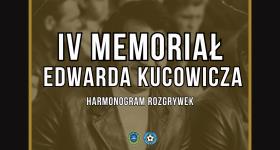 Harmonogram - IV Memoriał Edwarda Kucowicza