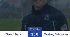 30 kolejka: Elana Toruń 3-0 Mustang Ostaszewo