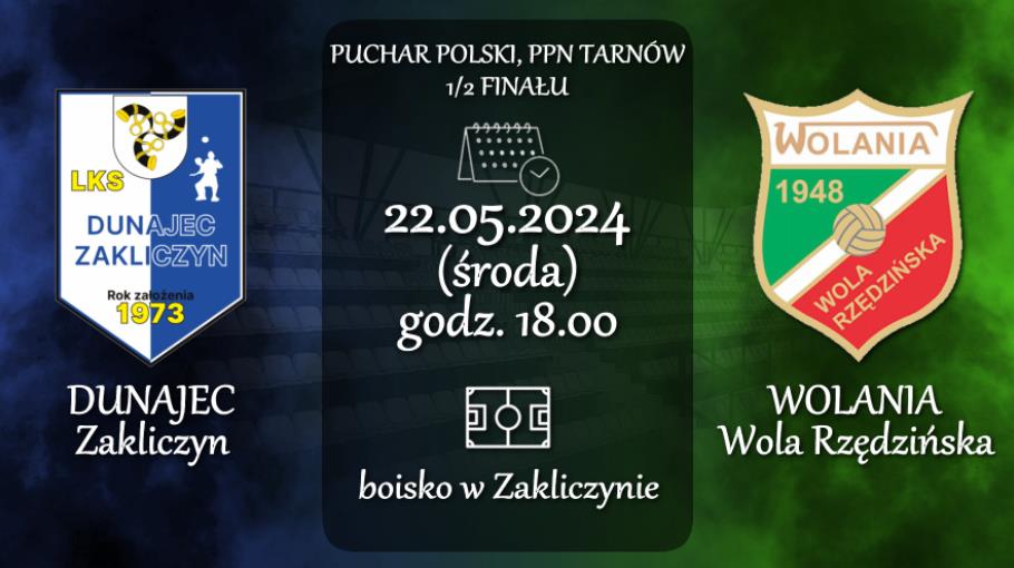 PP: Dunajec Zakliczyn - Wolania (zapowiedź)