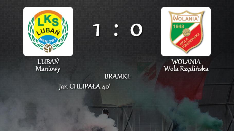 Lubań Maniowy - Wolania 1:0