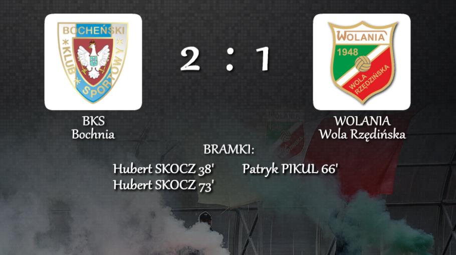 BKS Bochnia - Wolania 2:1