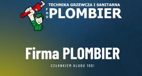 #1 Firma Plombier członkiem Klubu 100!