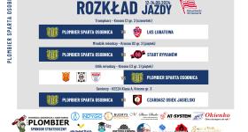 Rozkład jazdy 12-14 września