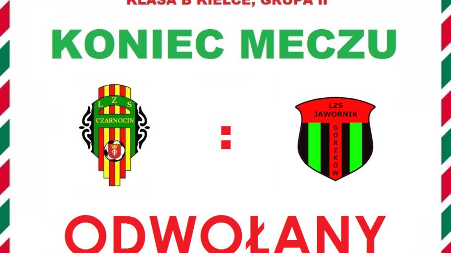 Kolejny mecz odwołany