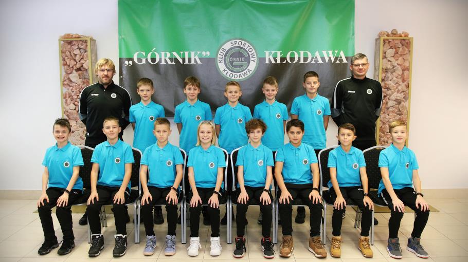Zdjęcie grupowe drużyny GÓRNIK KŁODAWA   - MŁODZIK STARSZY