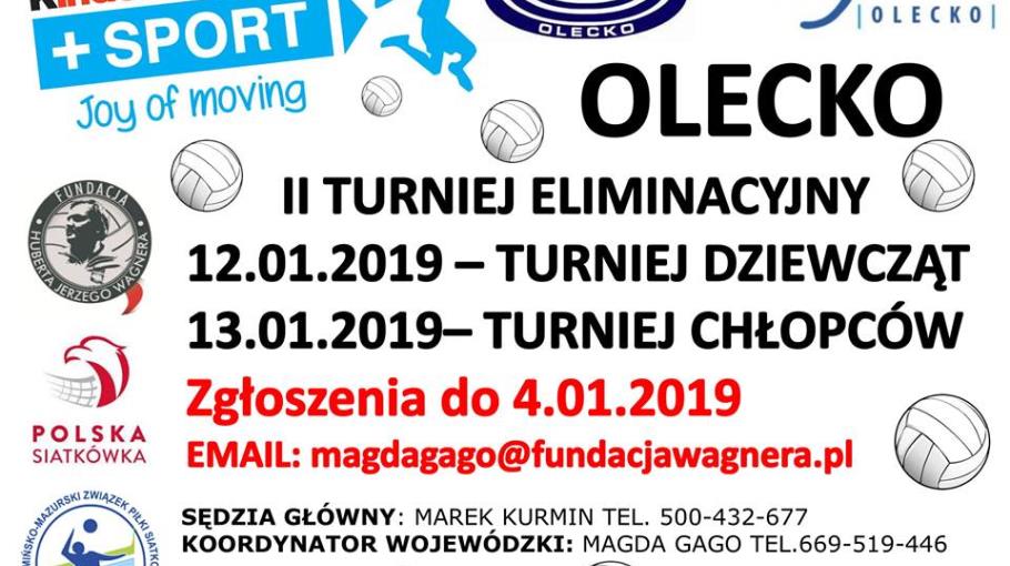 II Turniej Eliminacyjny mini siatkówki w Olecku