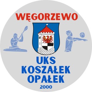 Herb klubu UKS Koszałek Opałek Węgorzewo - siatkówka
